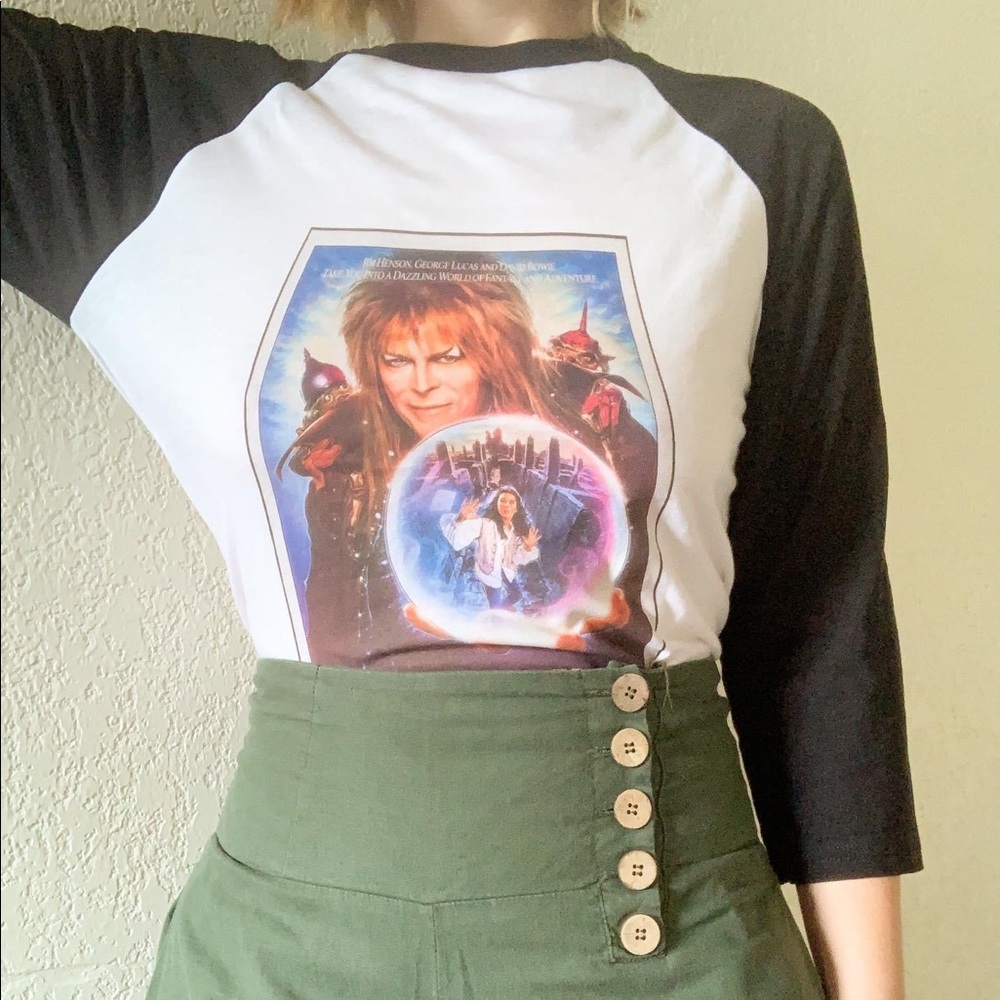 Labyrinth baseball tee